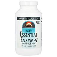 <img alt="Source Naturals, Daily Essential Enzymes, 500 mg, 360 Capsules" title="Source Naturals, Daily Essential Enzymes, 500 mg, 360 Capsules,021078018049"