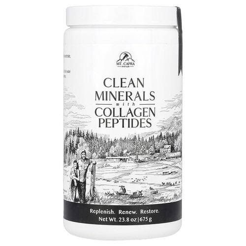 <img alt="Mt. Capra, Clean Minerals with Collagen Peptides, 23.8 oz (675 g)" title="Mt. Capra, Clean Minerals with Collagen Peptides, 23.8 oz (675 g),633924720695"