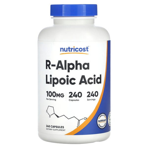 <img alt="Nutricost, R-Alpha Lipoic Acid, 100 mg, 240 Capsules" title="Nutricost, R-Alpha Lipoic Acid, 100 mg, 240 Capsules,810014674018"