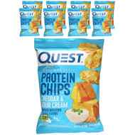 <img alt="Quest Nutrition, Original Style Protein Chips, Cheddar & Sour Cream, 8 Bags, 1.1 oz (32 g) Each" title="Quest Nutrition, Original Style Protein Chips, Cheddar & Sour Cream, 8 Bags, 1.1 oz (32 g) Each,888849010349"