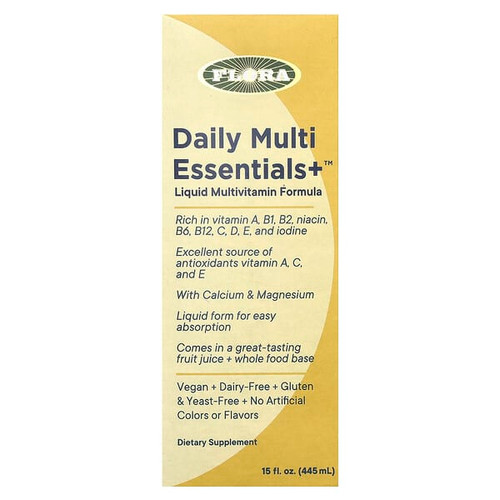 <img alt="Flora, Daily Multi Essentials+, 15 fl oz (445 ml)" title="Flora, Daily Multi Essentials+, 15 fl oz (445 ml),061998647554"