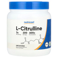 <img alt="Nutricost, L-Citrulline, Unflavored , 1.3 lb (600 g)" title="Nutricost, L-Citrulline, Unflavored , 1.3 lb (600 g),810014679327"
