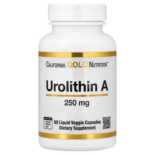 <img alt="California Gold Nutrition, Urolithin A, 250 mg, 60 Liquid Veggie Capsules" title="California Gold Nutrition, Urolithin A, 250 mg, 60 Liquid Veggie Capsules,898220025169"