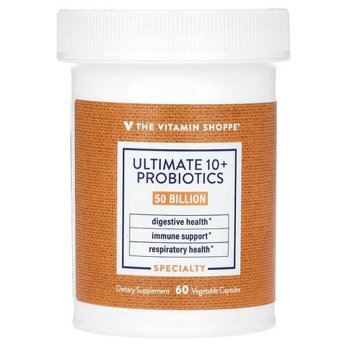 <img alt="The Vitamin Shoppe, Ultimate 10+ Probiotics, 50 Billion CFU, 60 Vegetable Capsules" title="The Vitamin Shoppe, Ultimate 10+ Probiotics, 50 Billion CFU, 60 Vegetable Capsules,766536038237"
