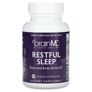 <img alt="BrainMD, Restful Sleep, 60 Vegan Capsules" title="BrainMD, Restful Sleep, 60 Vegan Capsules,857568003123"