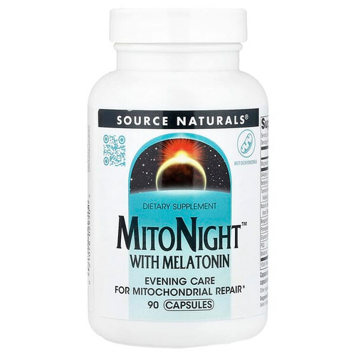 <img alt="Source Naturals, MitoNight With Melatonin, 90 Capsules" title="Source Naturals, MitoNight With Melatonin, 90 Capsules,021078029502"