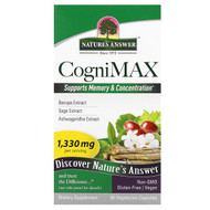 <img alt="Natures Answer, CogniMax, 60 Vegetarian Capsules" title="Natures Answer, CogniMax, 60 Vegetarian Capsules,083000165375"