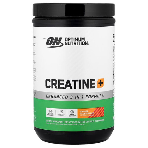 <img alt="Optimum Nutrition, Creatine+, Orange Passionfruit, 1.58 lb (720 g)" title="Optimum Nutrition, Creatine+, Orange Passionfruit, 1.58 lb (720 g),748927070941"