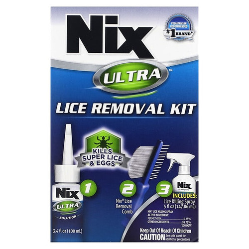 <img alt="Nix, Ultra, Lice Removal Kit, 1 Kit" title="Nix, Ultra, Lice Removal Kit, 1 Kit,363736110062"