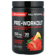 <img alt="Swanson Vitamins, Full Potential Pre-Workout, Strawberry-Lemonade, 12.7 oz (360 g)" title="Swanson Vitamins, Full Potential Pre-Workout, Strawberry-Lemonade, 12.7 oz (360 g),087614119564"