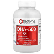 <img alt="Protocol for Life Balance, DHA-500, Fish Oil, 120 Softgels" title="Protocol for Life Balance, DHA-500, Fish Oil, 120 Softgels,707359116122"