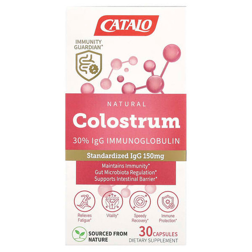 <img alt="CATALO, Natural Colostrum 30% IgG Immunoglobulin, 30 Capsules (500 mg Per Capsule)" title="CATALO, Natural Colostrum 30% IgG Immunoglobulin, 30 Capsules (500 mg Per Capsule),810399028284"