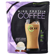 <img alt="Chike Nutrition, High Protein Iced Coffee, Sweet Cream, 1 lb 1.8 oz (504 g)" title="Chike Nutrition, High Protein Iced Coffee, Sweet Cream, 1 lb 1.8 oz (504 g),185689000333"