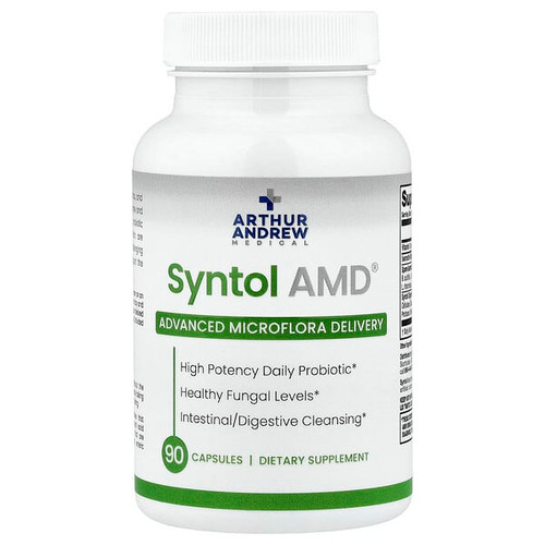 <img alt="Arthur Andrew Med, Syntol AMD, Advanced Microflora Delivery, 90 Capsules" title="Arthur Andrew Med, Syntol AMD, Advanced Microflora Delivery, 90 Capsules,855571001051"