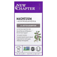 <img alt="New Chapter, Magnesium + Ashwagandha , 90 Vegan Tablets" title="New Chapter, Magnesium + Ashwagandha , 90 Vegan Tablets,727783904041"