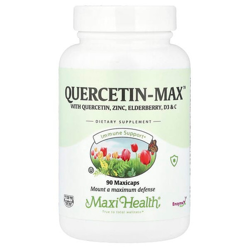 <img alt="Maxi Health, Quercetin-Max, 90 Maxicaps" title="Maxi Health, Quercetin-Max, 90 Maxicaps,753406413096"