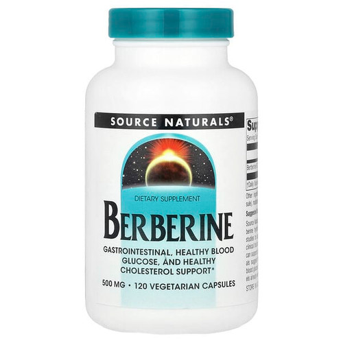 <img alt="Source Naturals, Berberine , 500 mg, 120 Vegetarian Capsules" title="Source Naturals, Berberine , 500 mg, 120 Vegetarian Capsules,021078027843"