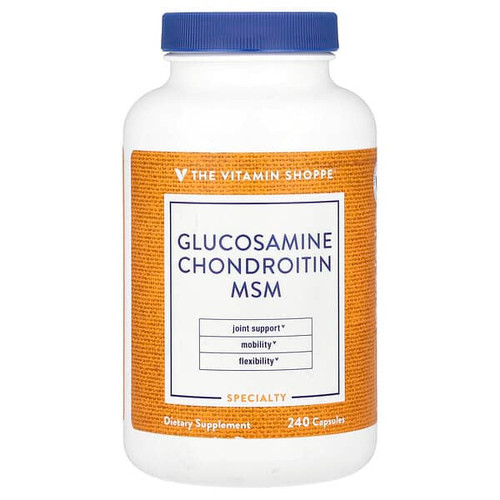 <img alt="The Vitamin Shoppe, Glucosamine Chondroitin MSM, 240 Capsules" title="The Vitamin Shoppe, Glucosamine Chondroitin MSM, 240 Capsules,766536016563"