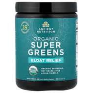 <img alt="Ancient Nutrition, Organic Super Greens, Bloat Relief, 7.8 oz (220 g)" title="Ancient Nutrition, Organic Super Greens, Bloat Relief, 7.8 oz (220 g),816401028822"