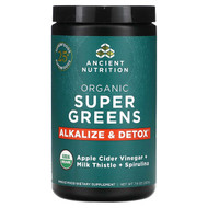 <img alt="Ancient Nutrition, Organic Super Greens, Alkalize & Detox, 7.5 oz (213 g)" title="Ancient Nutrition, Organic Super Greens, Alkalize & Detox, 7.5 oz (213 g),816421020561"