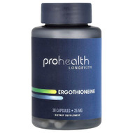 <img alt="ProHealth Longevity, Ergothioneine, 25 mg, 30 Capsules" title="ProHealth Longevity, Ergothioneine, 25 mg, 30 Capsules,850030779663"