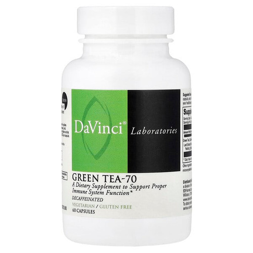 <img alt="DaVinci Laboratories, Green Tea-70, Decaffeinated, 60 Capsules" title="DaVinci Laboratories, Green Tea-70, Decaffeinated, 60 Capsules,026664272669"
