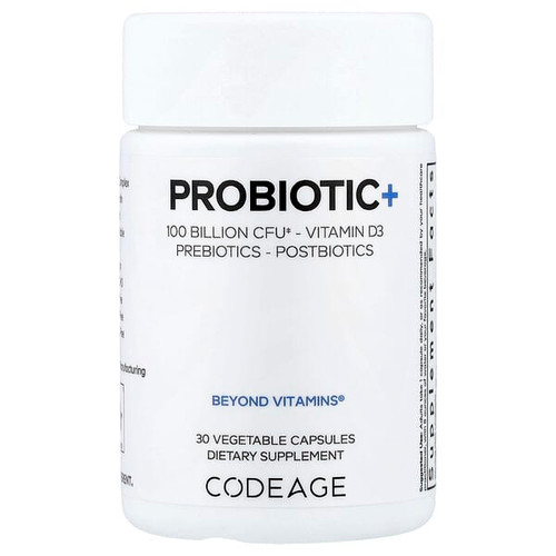 <img alt="Codeage, Probiotic+, 30 Vegetable Capsules" title="Codeage, Probiotic+, 30 Vegetable Capsules,810196120013"