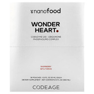 <img alt="Codeage, Nanofood, Wonder Heart, Raspberry, 30 Pouches, 0.3 fl oz (10 ml) Each" title="Codeage, Nanofood, Wonder Heart, Raspberry, 30 Pouches, 0.3 fl oz (10 ml) Each,853919008809"