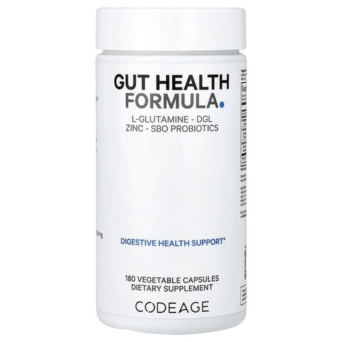 <img alt="Codeage, Gut Health Formula, 180 Vegetable Capsules" title="Codeage, Gut Health Formula, 180 Vegetable Capsules,853919008250"