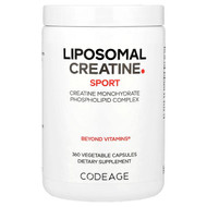 <img alt="Codeage, Sport, Liposomal Creatine, 360 Vegetable Capsules (625 mg per Capsule)" title="Codeage, Sport, Liposomal Creatine, 360 Vegetable Capsules (625 mg per Capsule),850049609203"