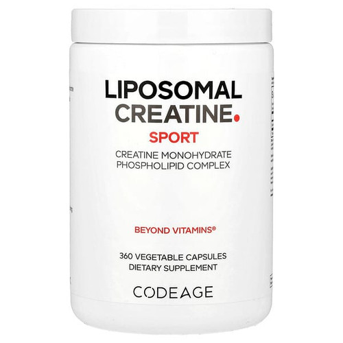 <img alt="Codeage, Sport, Liposomal Creatine, 360 Vegetable Capsules (625 mg per Capsule)" title="Codeage, Sport, Liposomal Creatine, 360 Vegetable Capsules (625 mg per Capsule),850049609203"