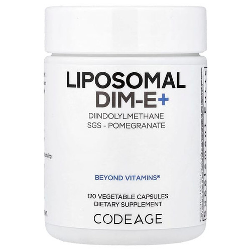 <img alt="Codeage, Liposomal DIM-E+, 120 Vegetable Capsules" title="Codeage, Liposomal DIM-E+, 120 Vegetable Capsules,850043333838"