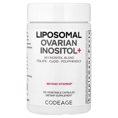 <img alt="Codeage, Liposomal Ovarian Inositol+, 120 Vegetable Capsules" title="Codeage, Liposomal Ovarian Inositol+, 120 Vegetable Capsules,850043333890"
