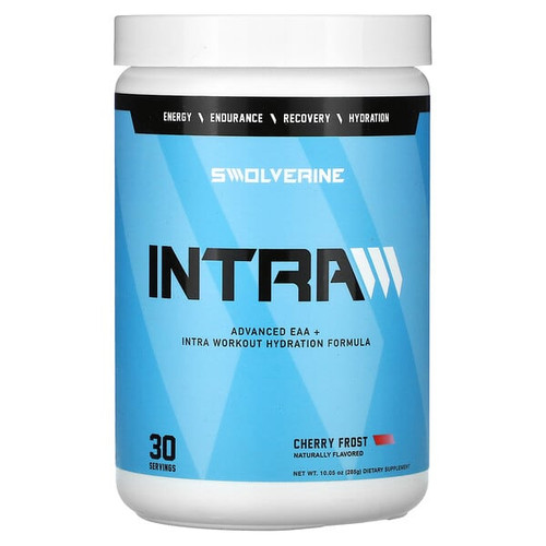 <img alt="Swolverine, Intra, Cherry Frost, 10.05 oz (285 g)" title="Swolverine, Intra, Cherry Frost, 10.05 oz (285 g),850037327706"