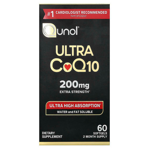 <img alt="Qunol, Ultra CoQ10, 60 Softgels" title="Qunol, Ultra CoQ10, 60 Softgels,898440001875"