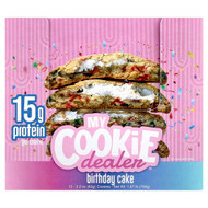 <img alt="My Cookie Dealer Protein, Protein Cookie, Birthday Cake, 12 Cookies, 2.2 oz (63 g) Each" title="My Cookie Dealer Protein, Protein Cookie, Birthday Cake, 12 Cookies, 2.2 oz (63 g) Each,850069104290"