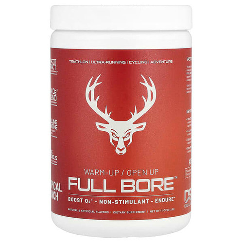 <img alt="Bucked Up, Full Bore, Tropical Punch, 11 oz (312 g)" title="Bucked Up, Full Bore, Tropical Punch, 11 oz (312 g),811374039509"