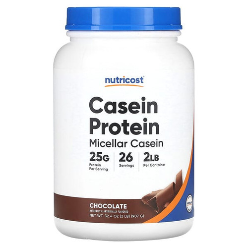 <img alt="Nutricost, Casein Protein, Chocolate, 2 lb (907 g)" title="Nutricost, Casein Protein, Chocolate, 2 lb (907 g),810014670072"