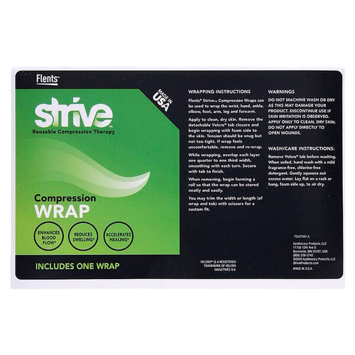 <img alt="Strive, Compression Wrap, Taupe, 1 Wrap" title="Strive, Compression Wrap, Taupe, 1 Wrap,023185002867"