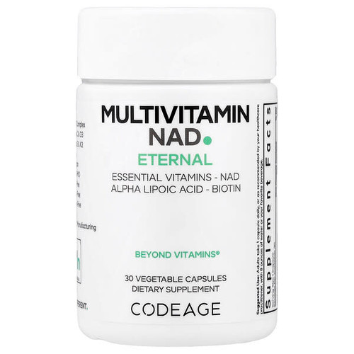 <img alt="Codeage, Multivitamin NAD, External, 30 Vegetable Capsules" title="Codeage, Multivitamin NAD, External, 30 Vegetable Capsules,850068815937"