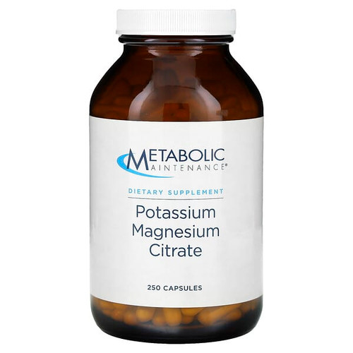 <img alt="Metabolic Maintenance, Potassium Magnesium Citrate, 250 Capsules" title="Metabolic Maintenance, Potassium Magnesium Citrate, 250 Capsules,838287004264"