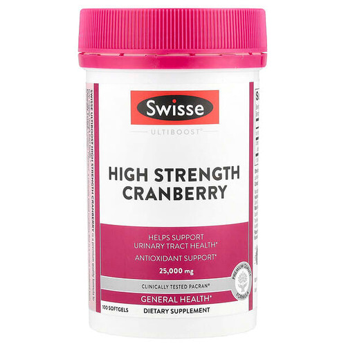 <img alt="Swisse, Ultiboost, High Strength Cranberry, 25,000 mg, 100 Softgels" title="Swisse, Ultiboost, High Strength Cranberry, 25,000 mg, 100 Softgels,850000148192"