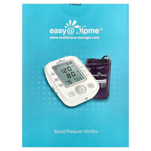<img alt="Easy@Home, Blood Pressure Monitor, 1 Monitor" title="Easy@Home, Blood Pressure Monitor, 1 Monitor,810038630021"