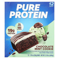 <img alt="Pure Protein, Gluten Free Bar, Chocolate Mint Cookie , 12 Bars, 1.76 oz (50 g) Each" title="Pure Protein, Gluten Free Bar, Chocolate Mint Cookie , 12 Bars, 1.76 oz (50 g) Each,749826004525"
