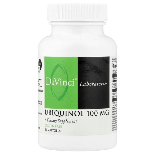 <img alt="DaVinci Laboratories, Ubiquinol, 100 mg, 30 Softgels" title="DaVinci Laboratories, Ubiquinol, 100 mg, 30 Softgels,026664247735"