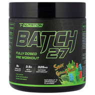 <img alt="TC Nutrition, Batch 27, Fully Dosed Pre Workout, Sour Gummy Bears, 13.4 oz (380 g)" title="TC Nutrition, Batch 27, Fully Dosed Pre Workout, Sour Gummy Bears, 13.4 oz (380 g),858286002023"