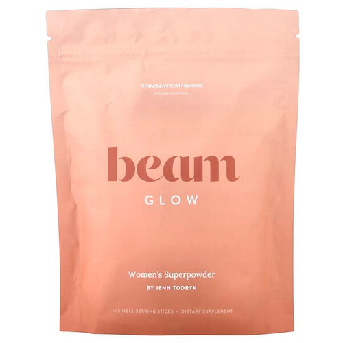 <img alt="Beam, Glow, Strawberry Kiwi, 15 Stick Packs, 0.22 oz (6.3 g) Each" title="Beam, Glow, Strawberry Kiwi, 15 Stick Packs, 0.22 oz (6.3 g) Each,850063763004"
