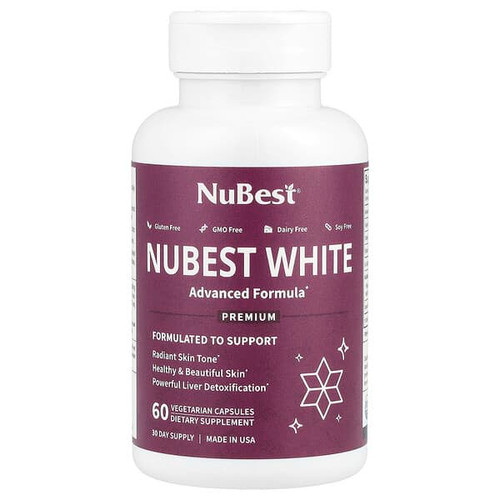 <img alt="NuBest, Nubest White, 60 Vegetarian Capsules" title="NuBest, Nubest White, 60 Vegetarian Capsules,850011016114"