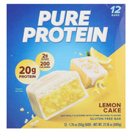 <img alt="Pure Protein, Gluten Free Bar, Lemon Cake, 12 Bars, 1.76 oz (50 g) Each" title="Pure Protein, Gluten Free Bar, Lemon Cake, 12 Bars, 1.76 oz (50 g) Each,749826002309"