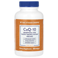 <img alt="The Vitamin Shoppe, CoQ-10, 400 mg, 60 Softgels" title="The Vitamin Shoppe, CoQ-10, 400 mg, 60 Softgels,766536023905"